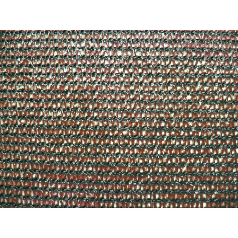 Malla de ocultación tejida EXTRANET marrón 1,5x50m 80%