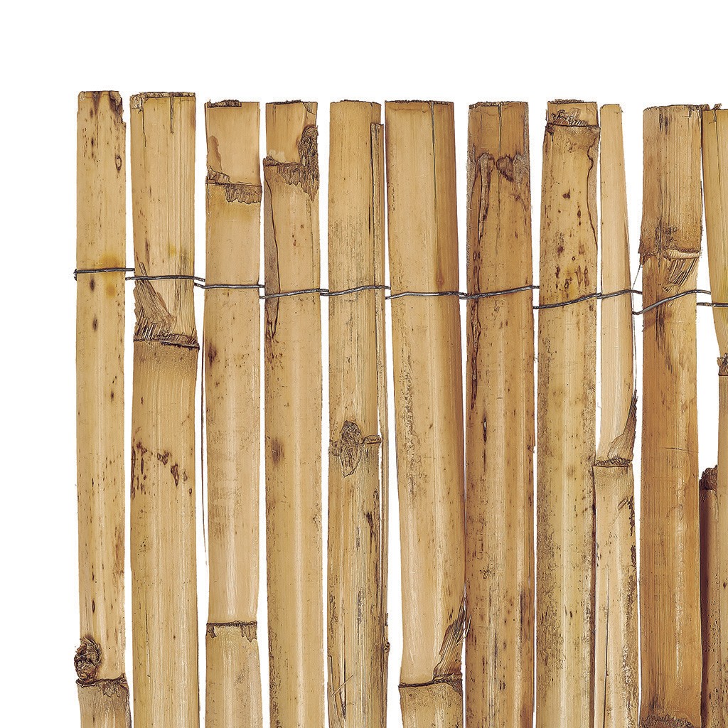 Nortene  Cañizo Natural Tipo Bambu, Ocultacion y Decoracion de Jardin  Medida en metros 1 x 5 metros