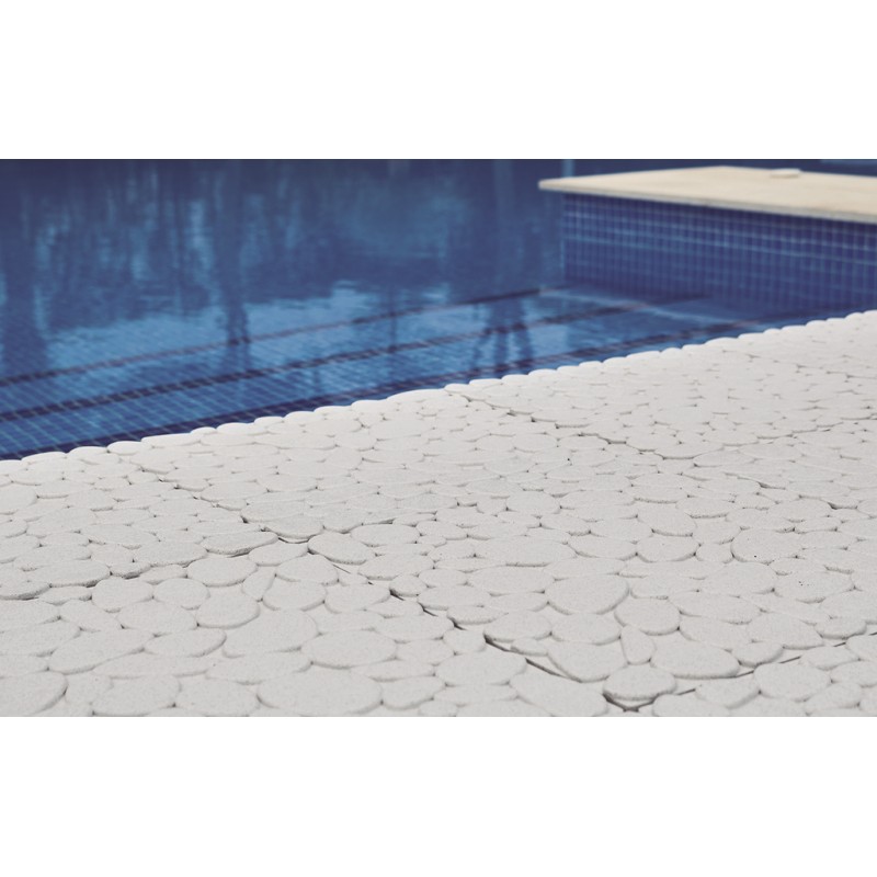 Conjunto de 9 ladrilhos CLICKFLOOR 30x30cm Branco