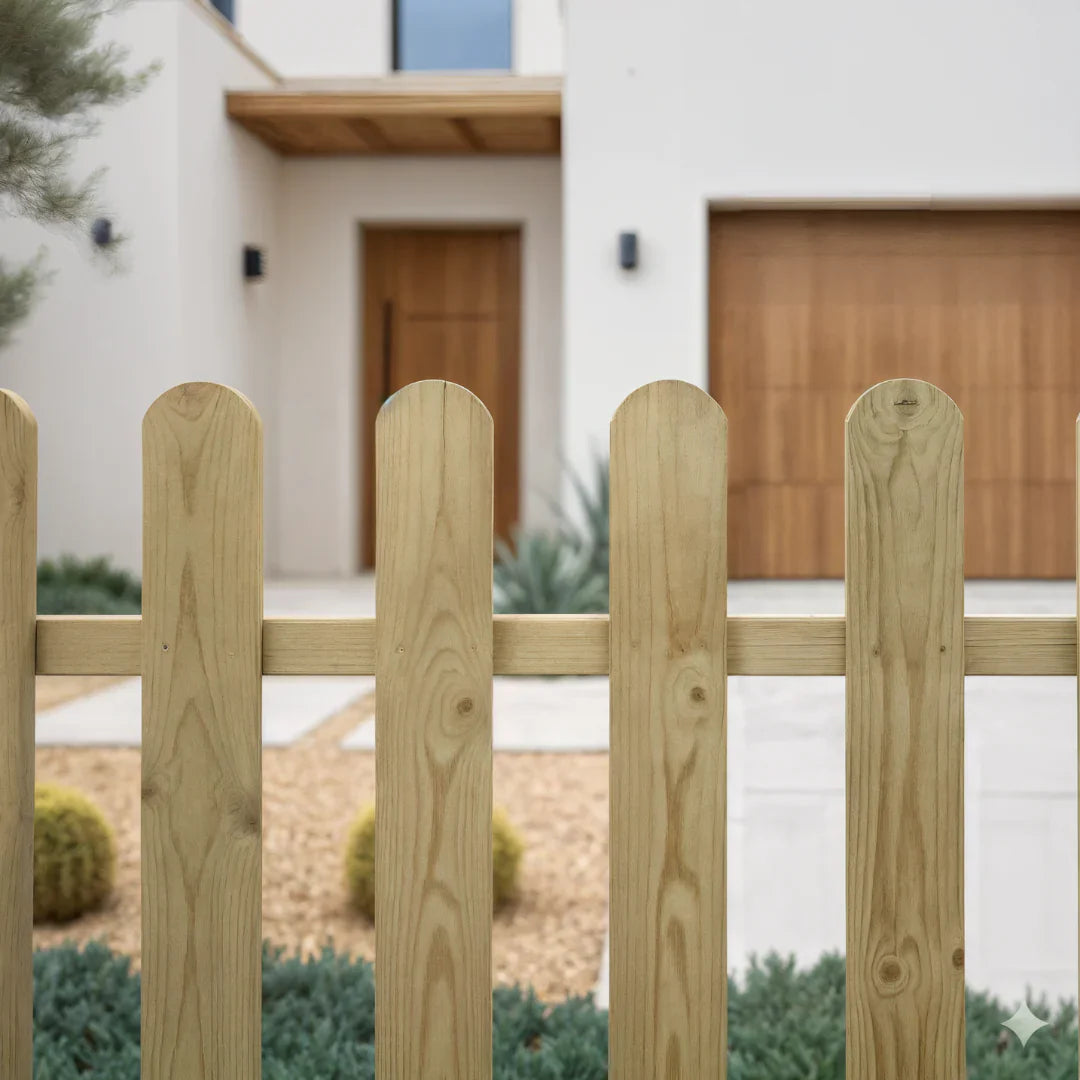 Vallados y traviesas de madera