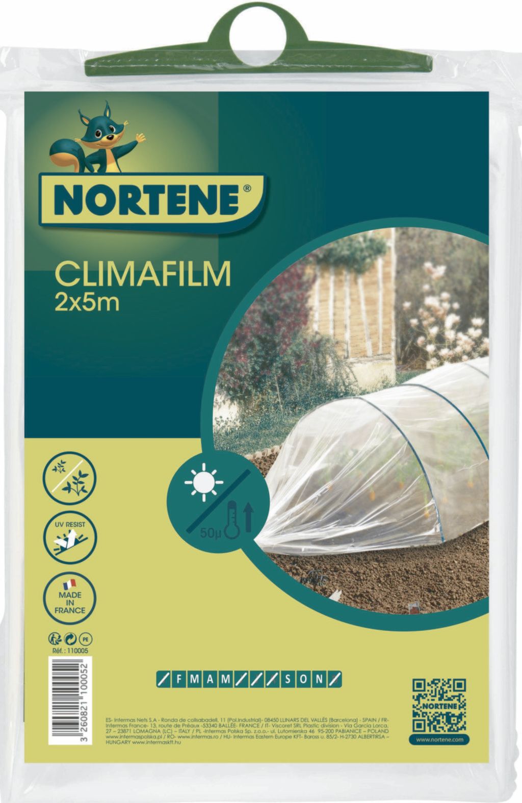 Film de cultivo forzado CLIMAFILM Nortene