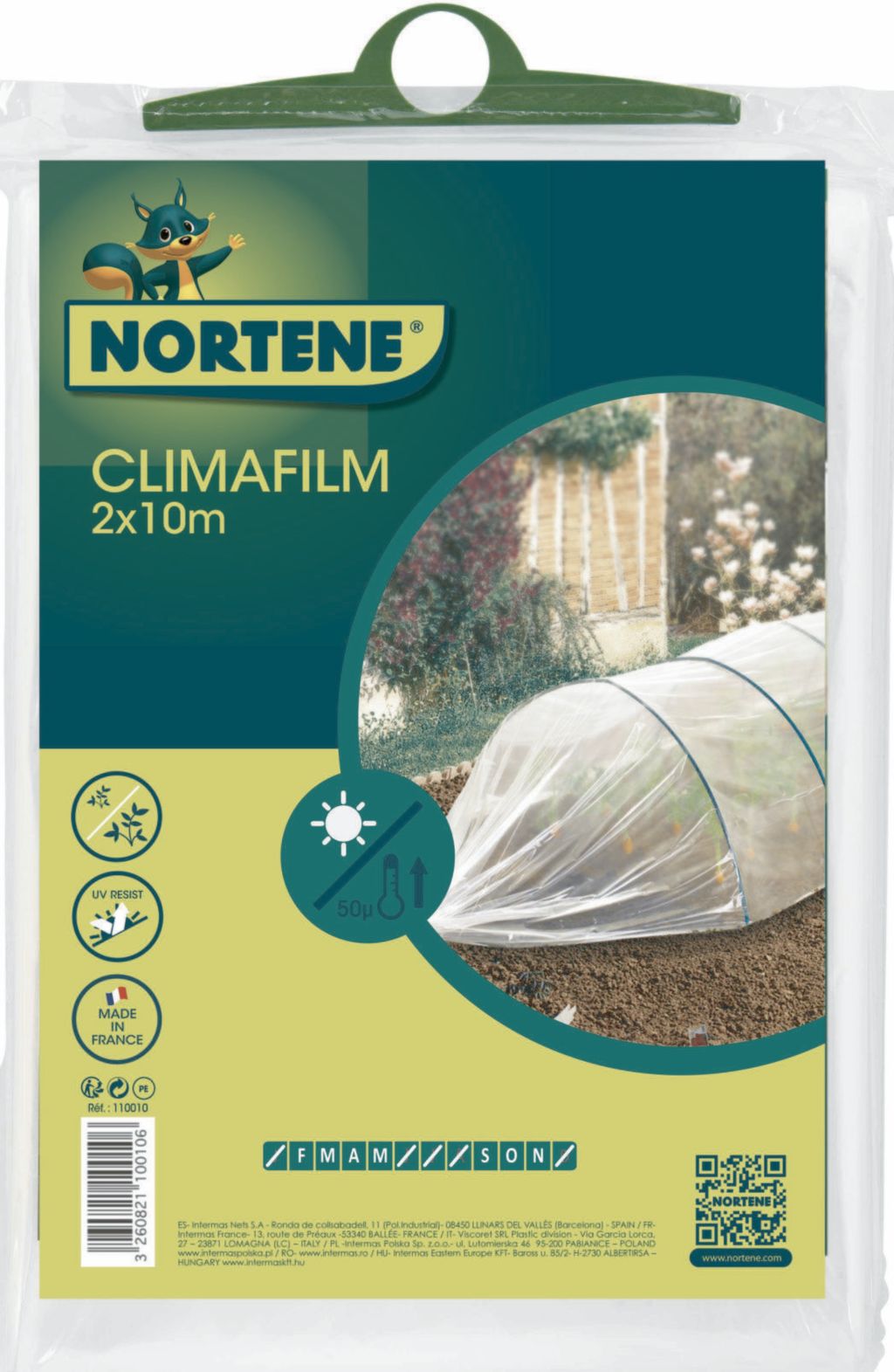 Film de cultivo forzado CLIMAFILM Nortene