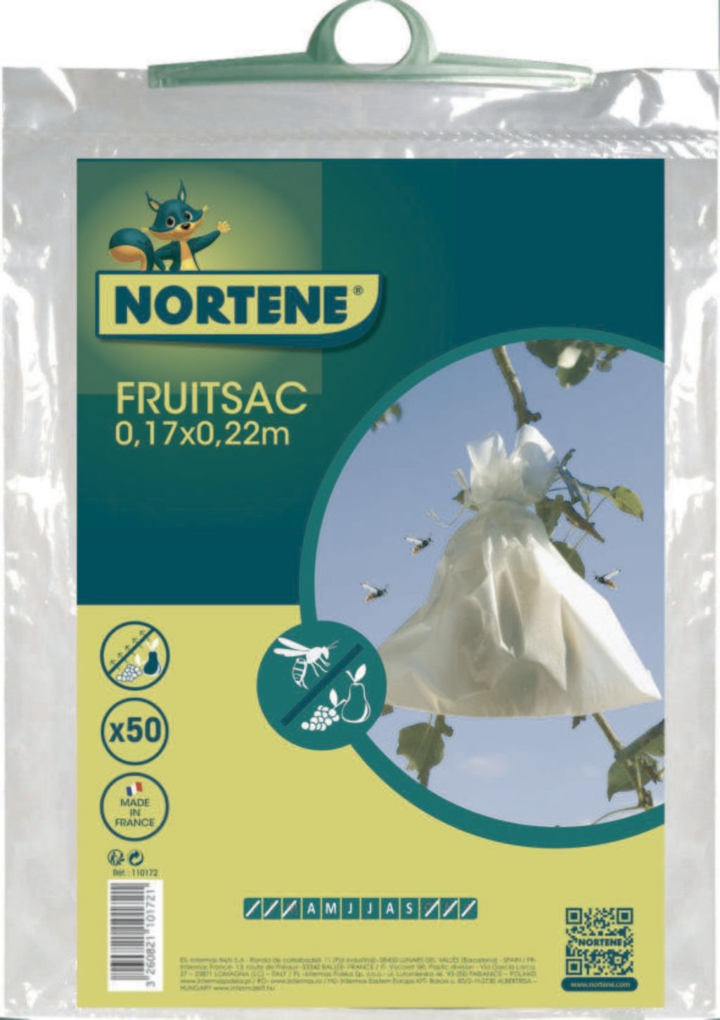 Protectores para fruta FRUITSAC Nortene