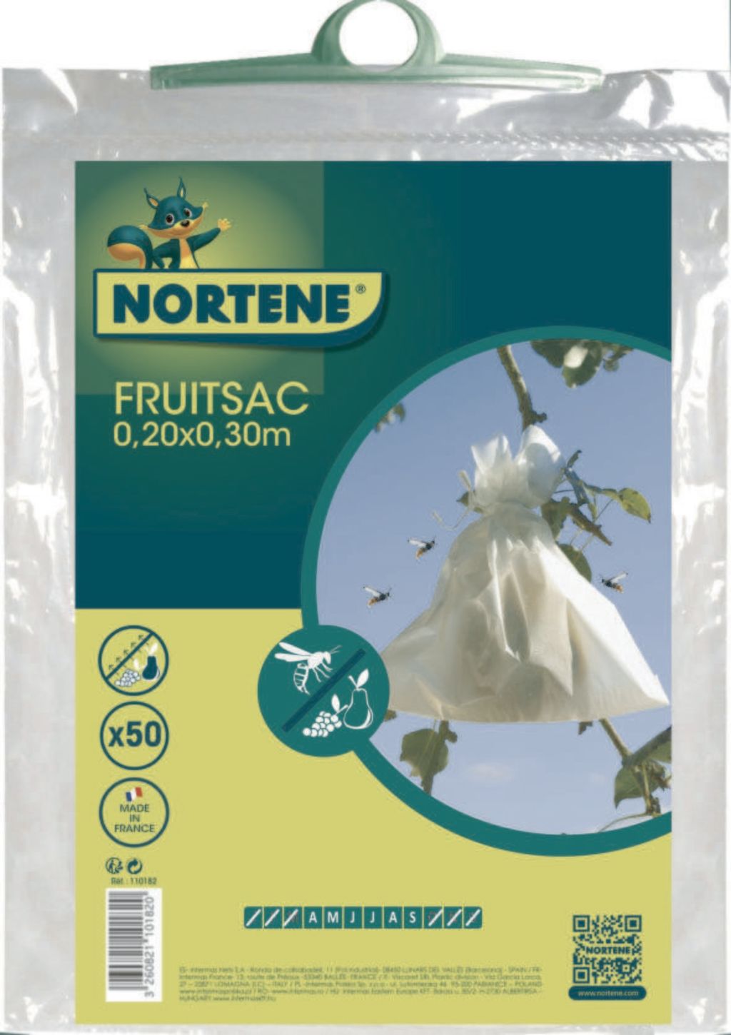 Protectores para fruta FRUITSAC Nortene