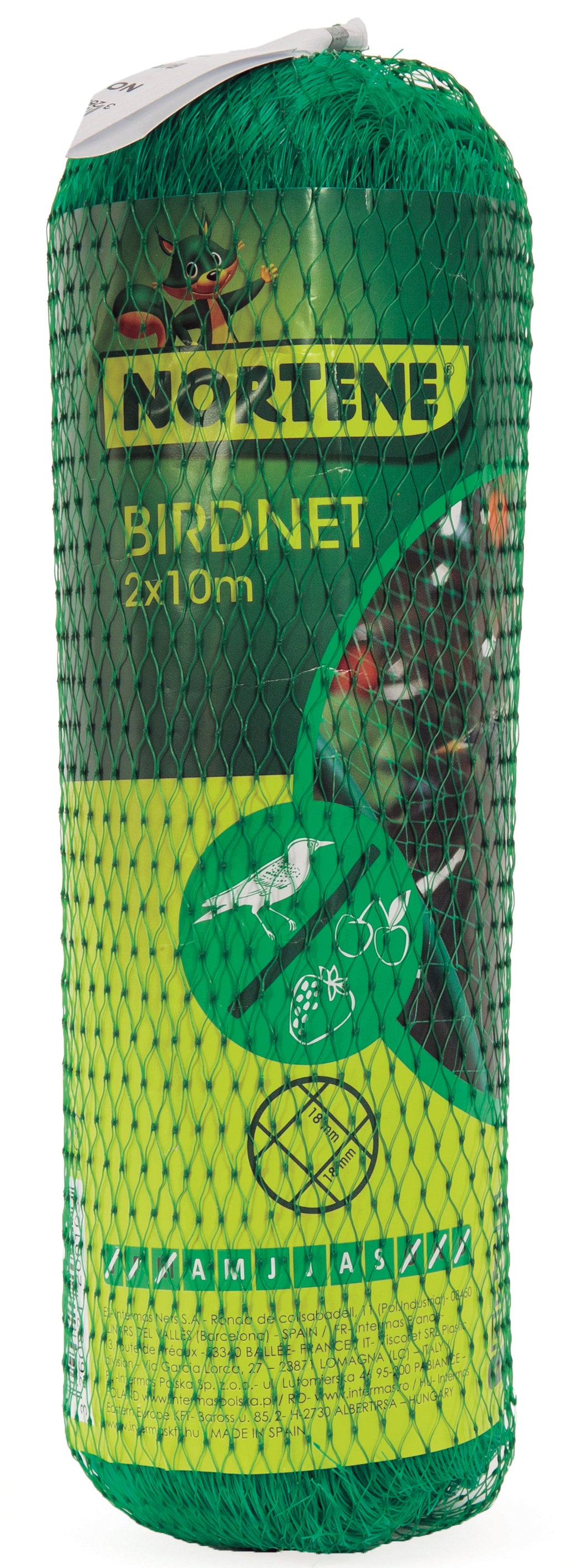 Malla de protección anti-pajaros BIRDNET Nortene