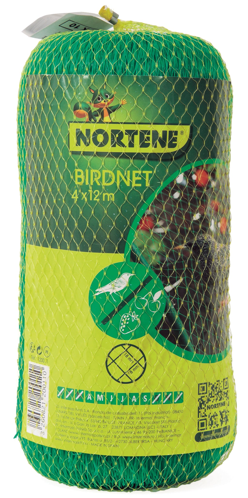 Malla de protección anti-pajaros BIRDNET Nortene