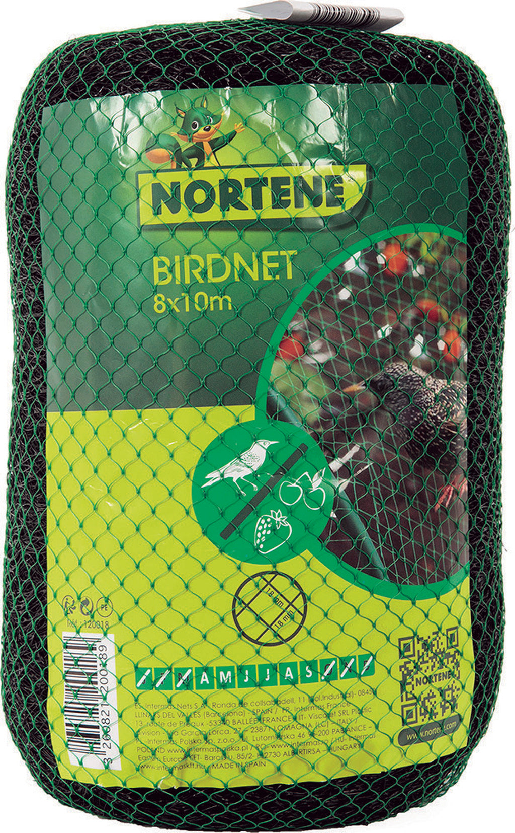 Malla de protección anti-pajaros BIRDNET Nortene