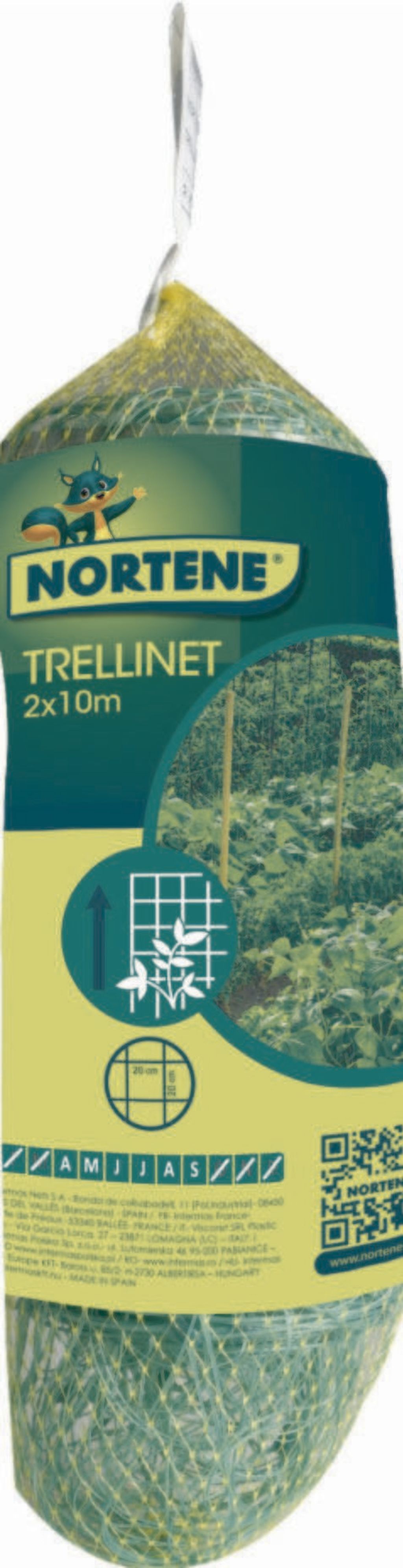 Malla para entutorar TRELLINET Verde Nortene