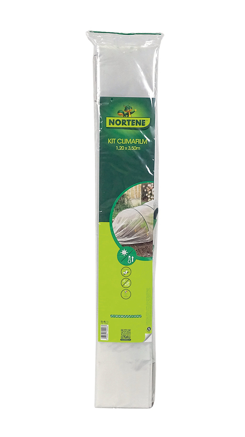 Kit de túnel de cultivo KIT CLIMAFILM 3 x 12 m Nortene