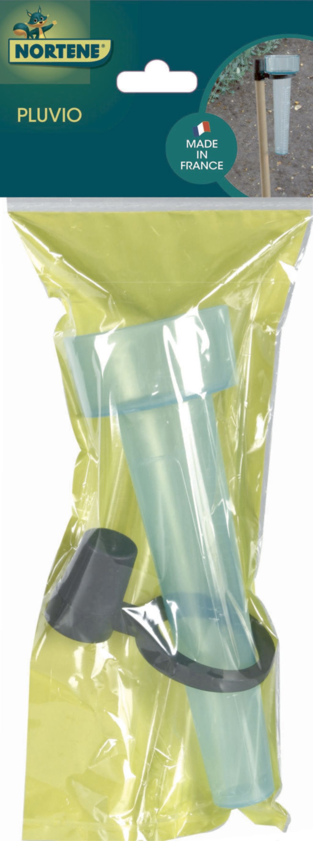 Pluviómetro PLUVIO Verde 8 x 24 cm Nortene
