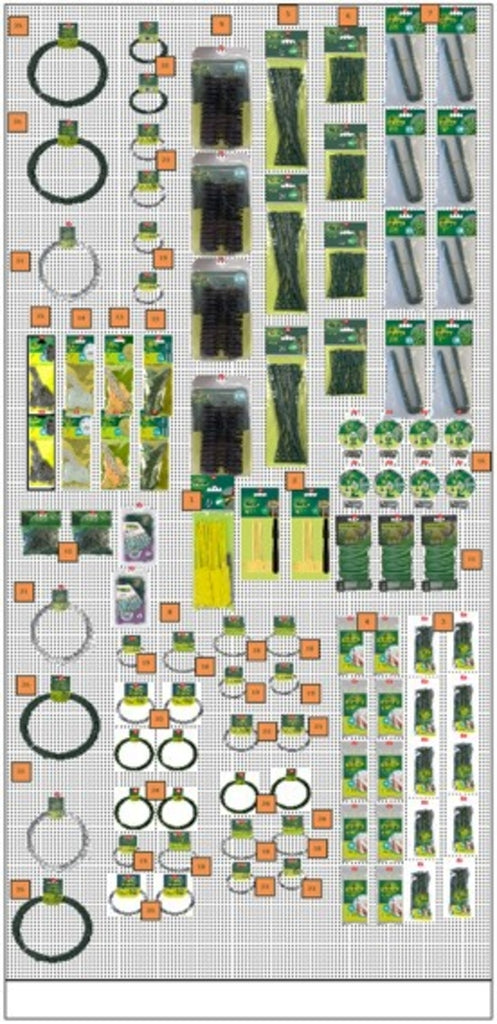 Etiqueta plástica para rama TREE LABEL Nortene (4 uds)