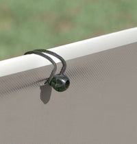 Fecho plástico para rede de sombreamento SNUGGER 21 x 4 cm Nortene