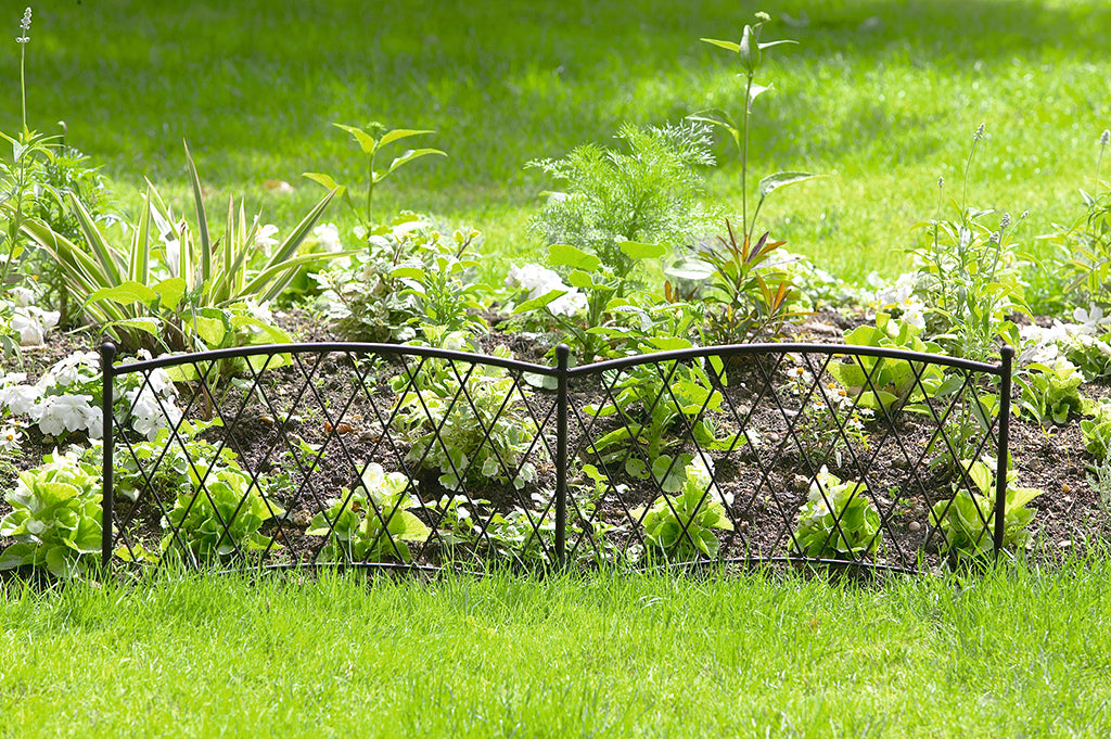 Bordura metálica CLASSIC METAL BORDER 0,4 x 1 m Marron Nortene