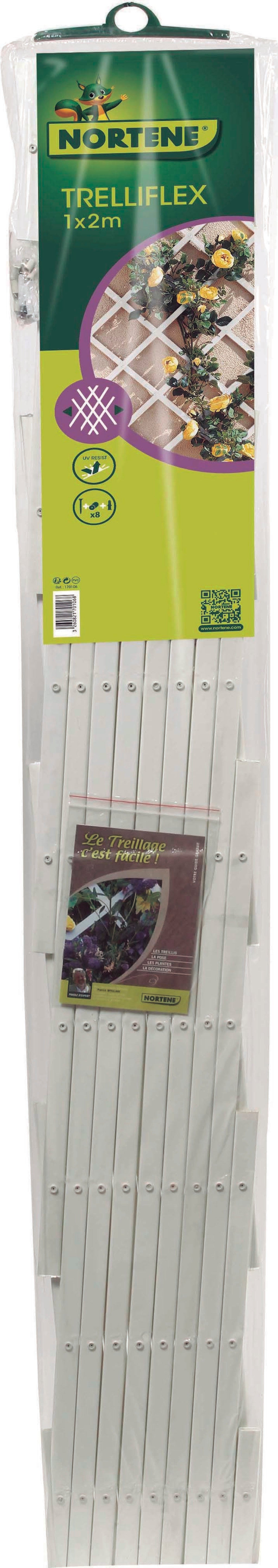 Celosía extensible de PVC TRELLIFLEX Nortene