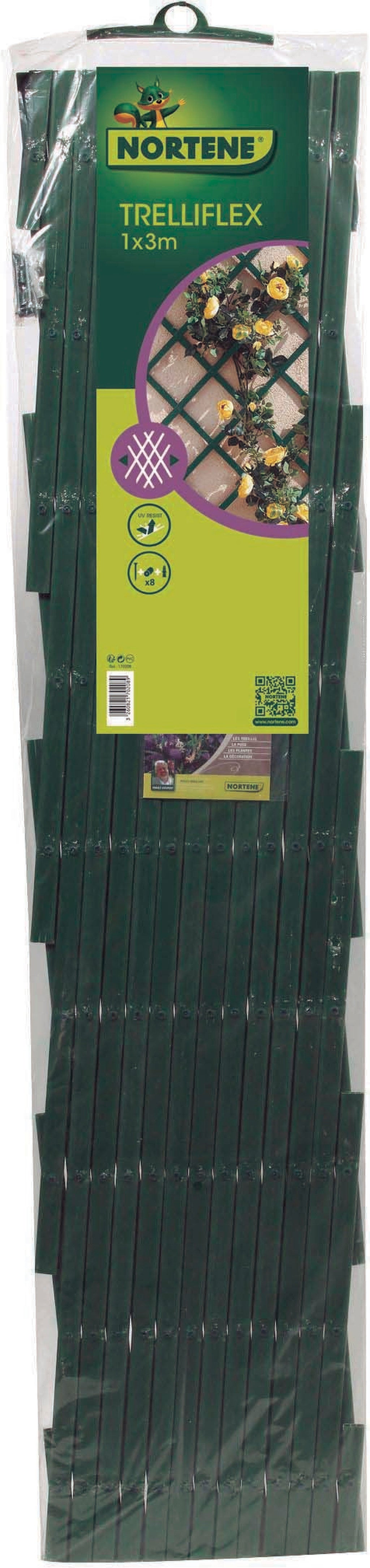 Celosía extensible de PVC TRELLIFLEX Nortene