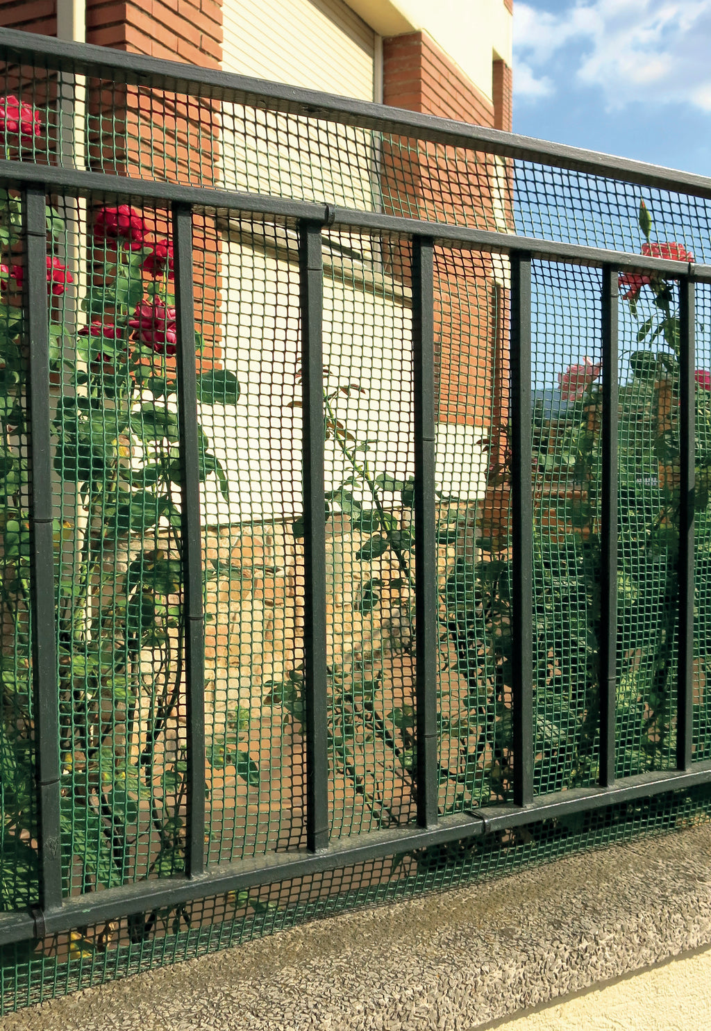 Rede plástica quadrada extra 10 mm CUADRANET PREMIUM Nortene