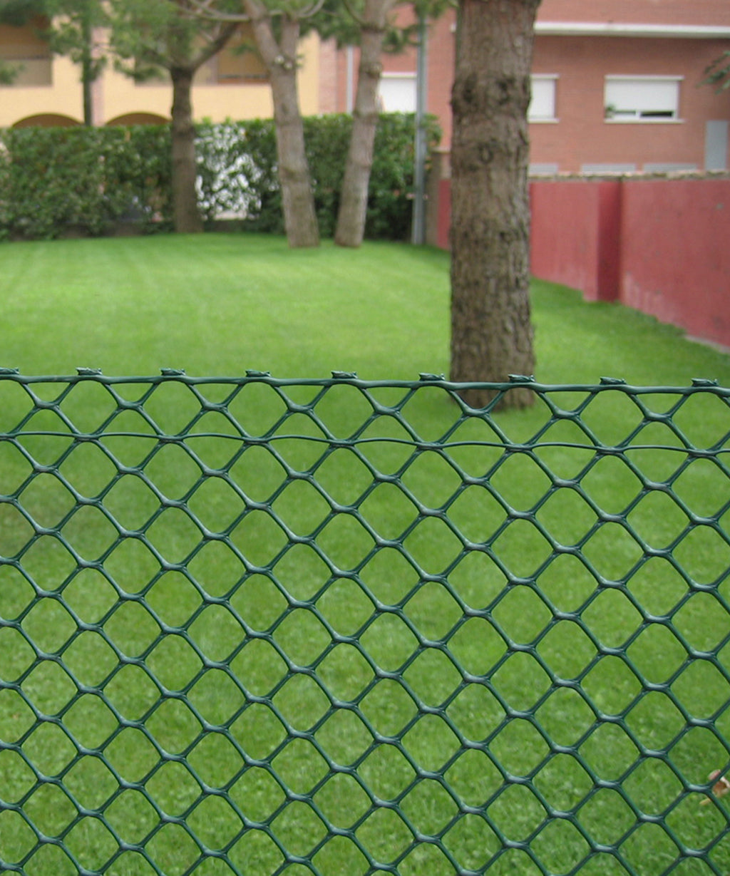 Malla plástica hexagonal 25 x 28 mm HEXAMAS Verde Nortene