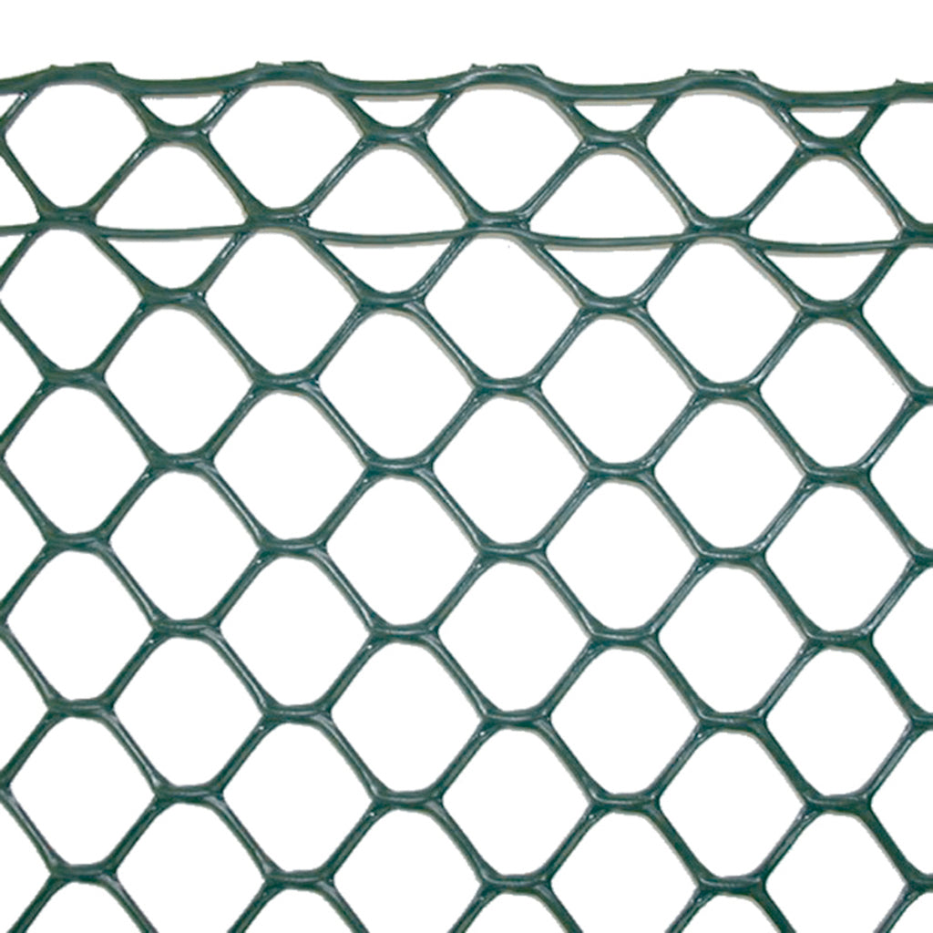 Malla plástica hexagonal 25 x 28 mm HEXAMAS Verde Nortene