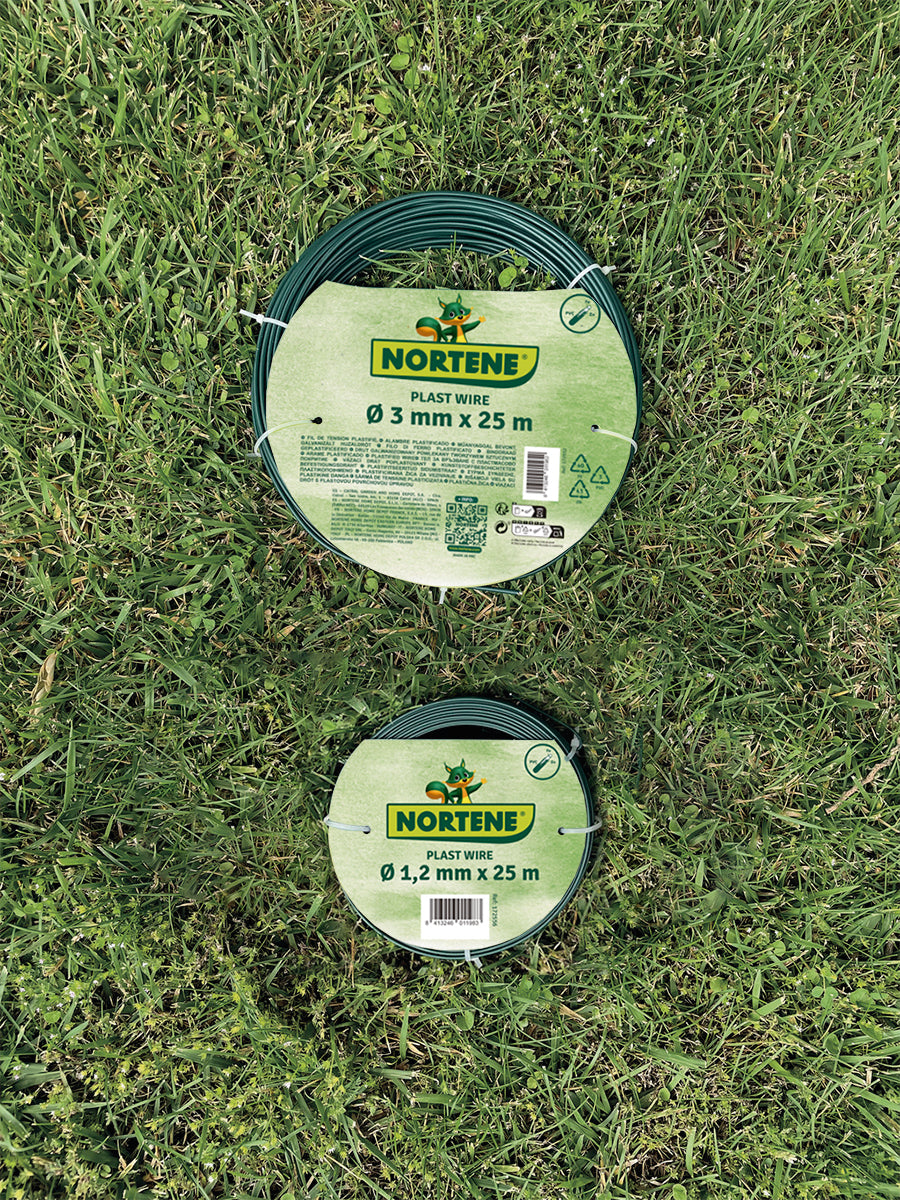 Arame plastificado PLAST WIRE Verde Nortene