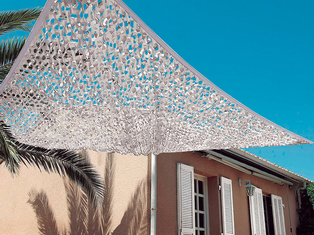 Toldo vela troquelado bicolor SAHARA Nortene