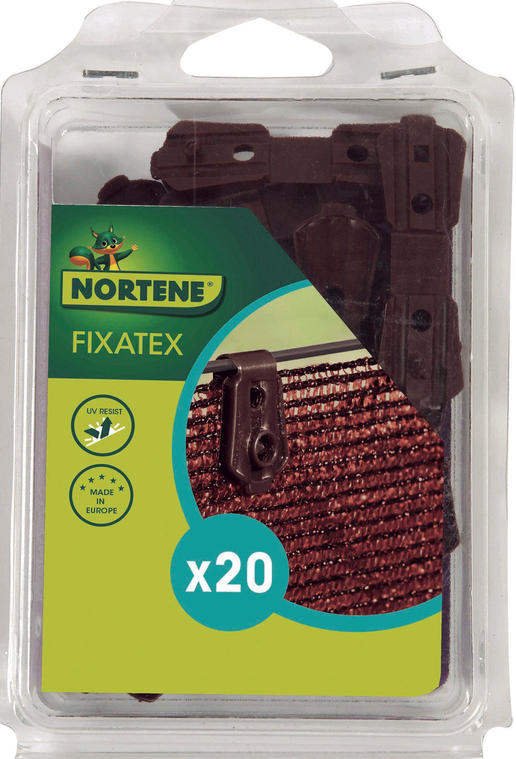 Clips de fijación para mallas FIXATEX Nortene  (1 uds)
