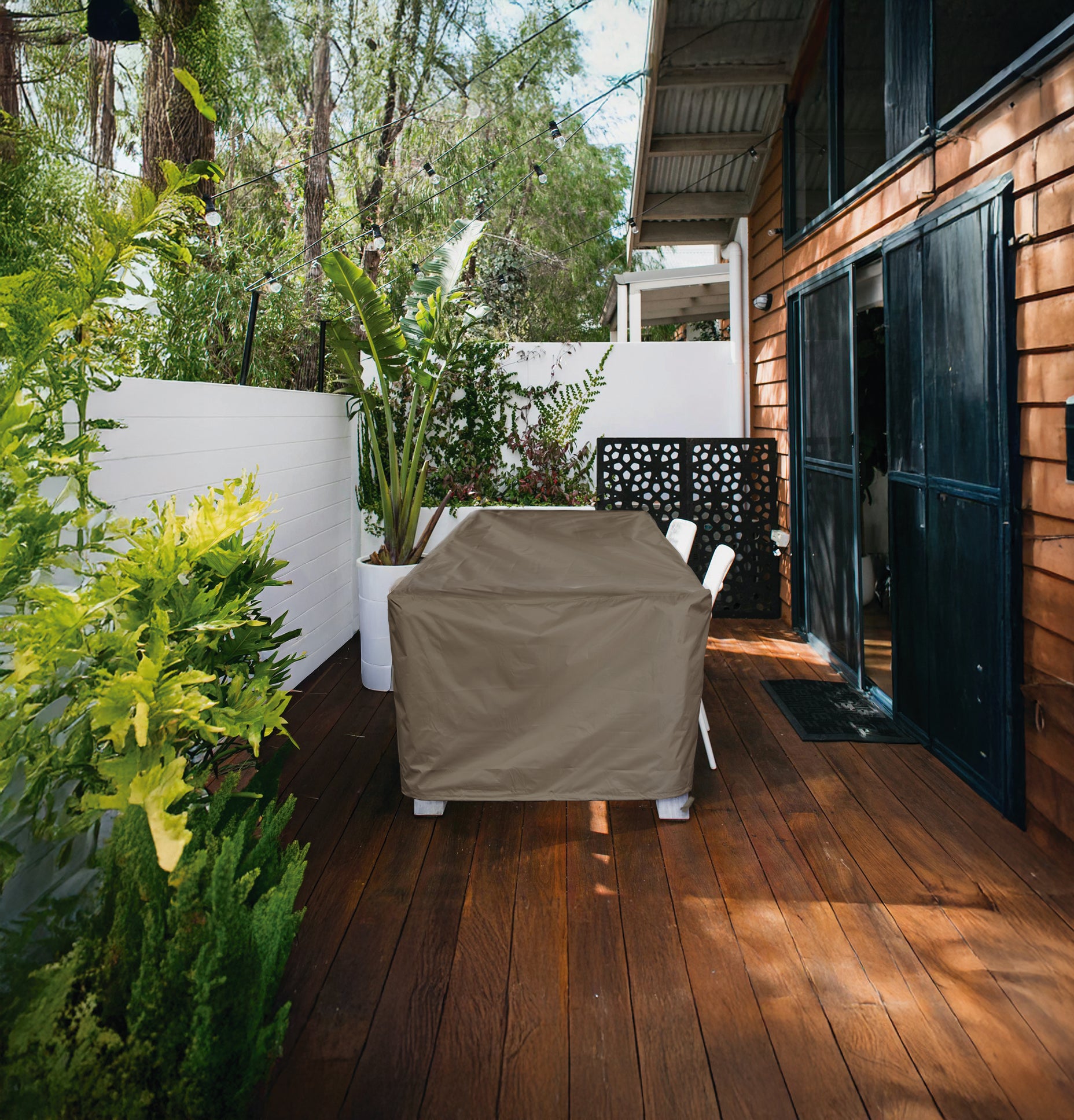 Funda MESA RECTANGULAR + 4 SILAS  9 x 225 x 145 cm Nortene