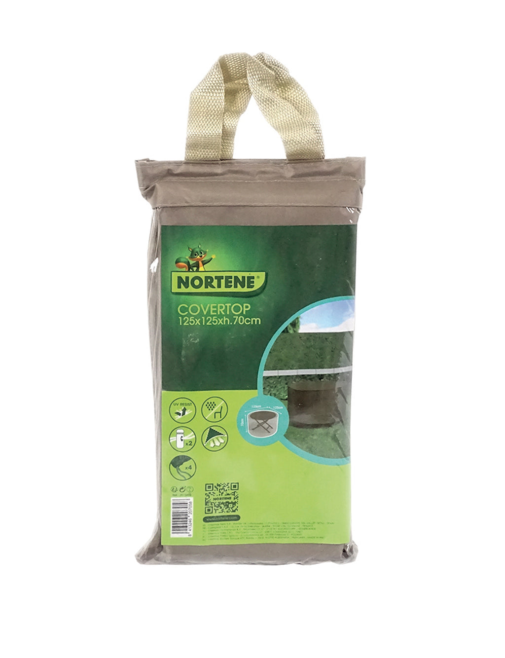 Capa protetora exterior MESA REDONDA 70 x 125 cm Nortene