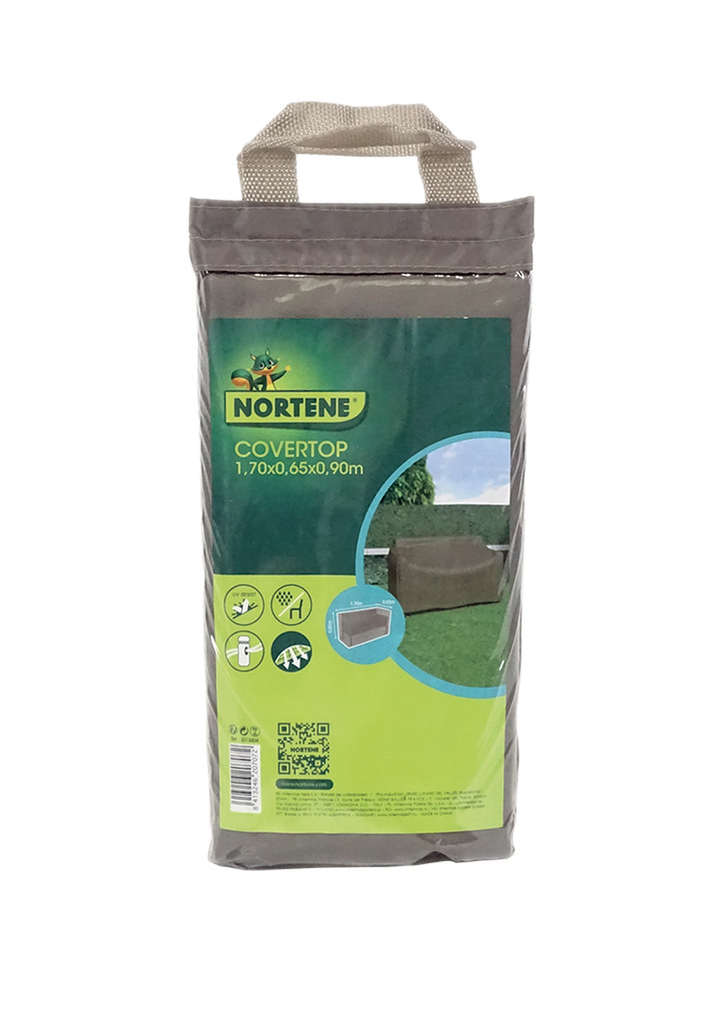 Capa protetora exterior BANCO 90 x 170 x 65 cm Nortene