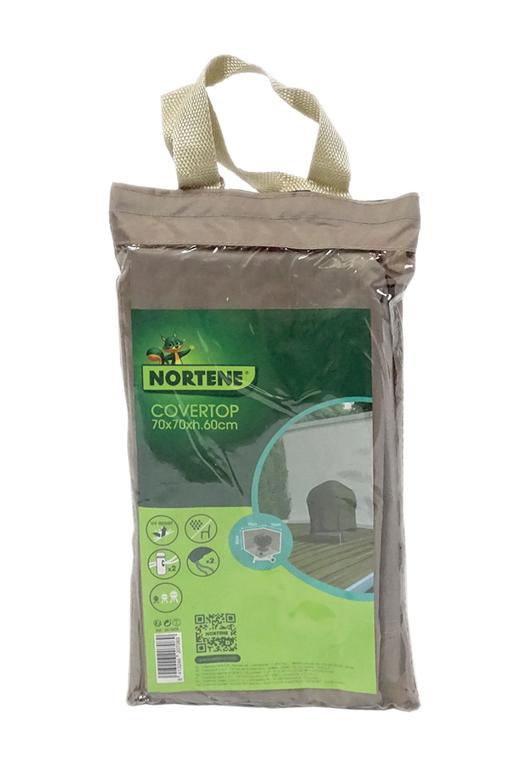 Capa protetora exterior CHURRASQUEIRA GRANDE 70 x 130 x 70 cm Nortene