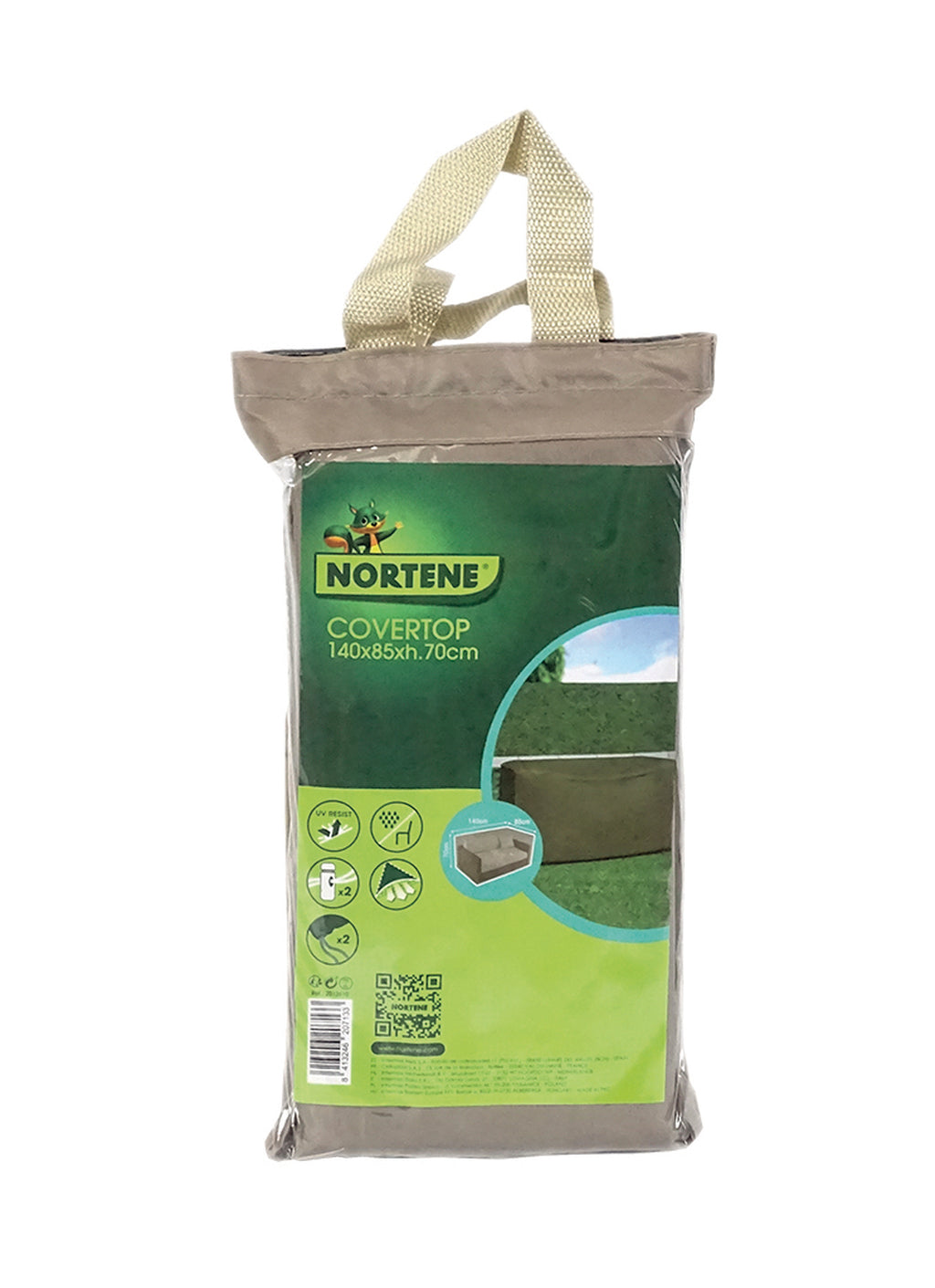 Capa protetora para exterior SOFÁ 3 LUGARES 70 x 230 x 100 cm Nortene