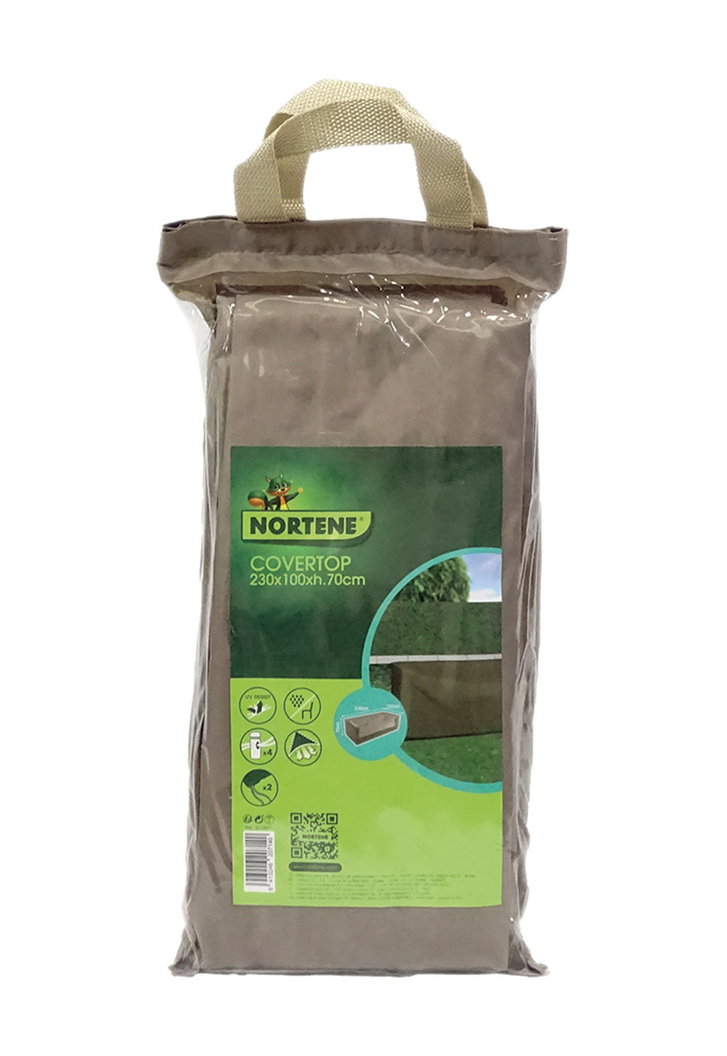 Capa protetora para exterior SOFÁ 3 LUGARES 70 x 230 x 100 cm Nortene