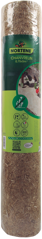 Malla antihierbas natural FLAXHEMP Nortene