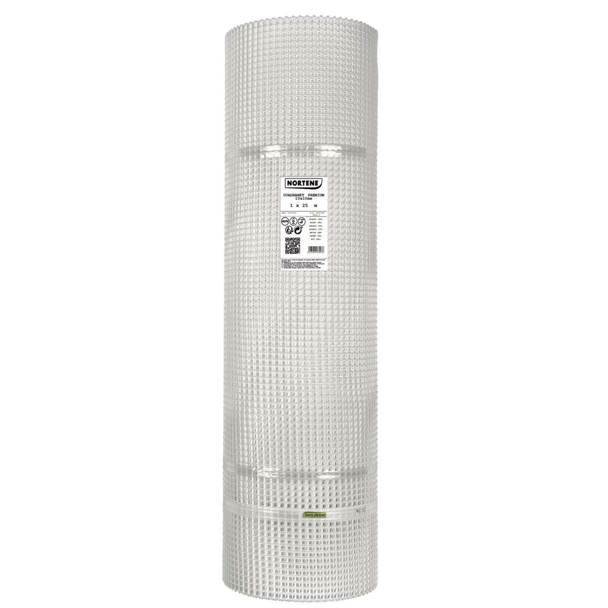 Rede plástica quadrada premium 10 mm CUADRANET PREMIUM Nortene