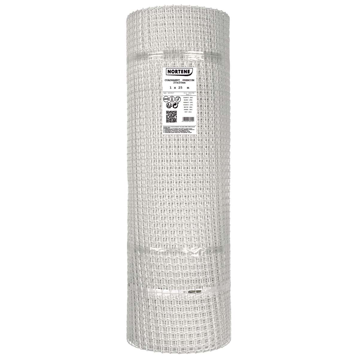 Rede plástica quadrada premium 10 mm CUADRANET PREMIUM Nortene