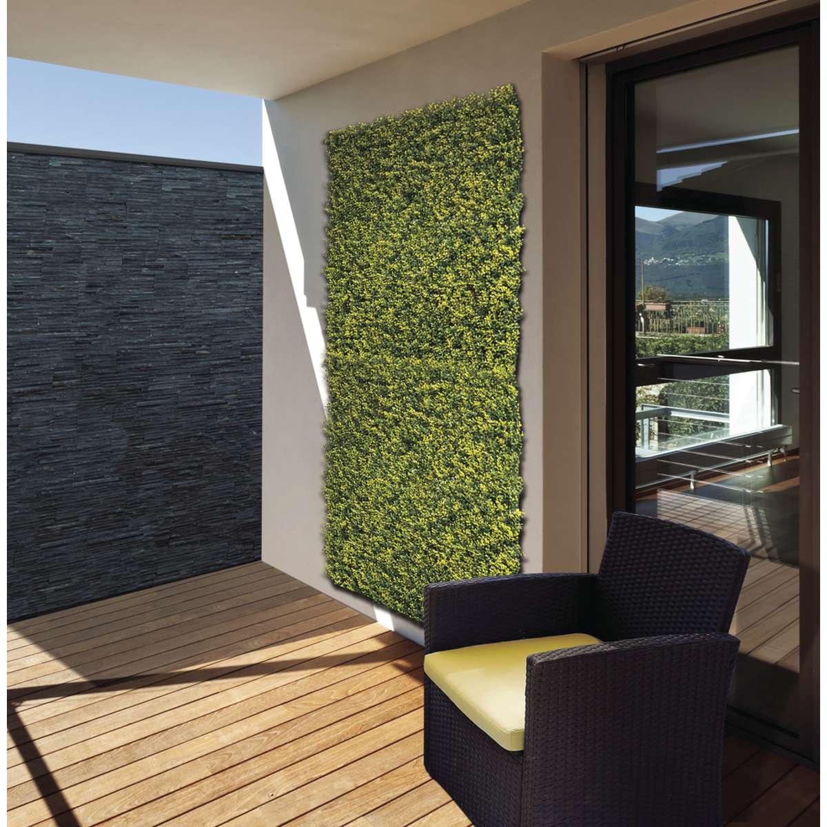 Jardín vertical sintético BUXUS 1 x 1 m Nortene