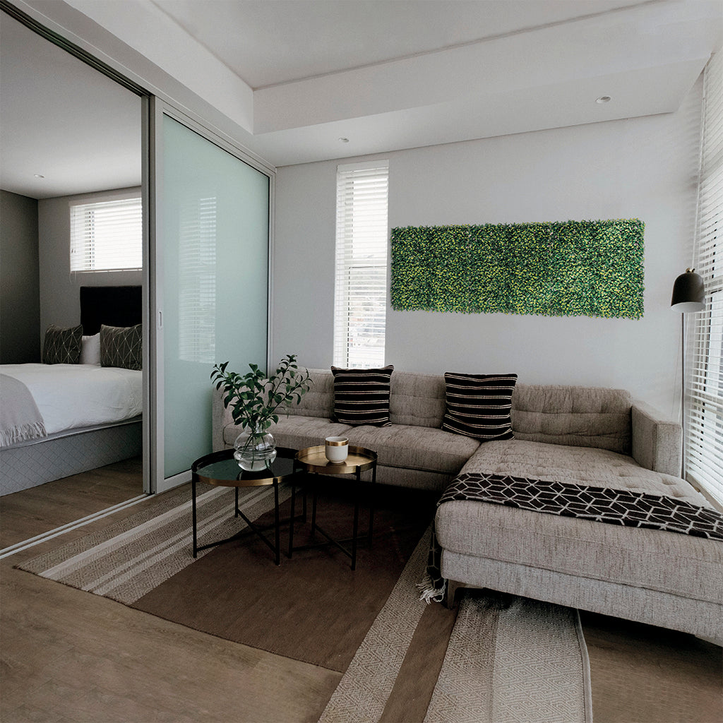 Jardín vertical sintético LAURO 1 x 1 m Nortene