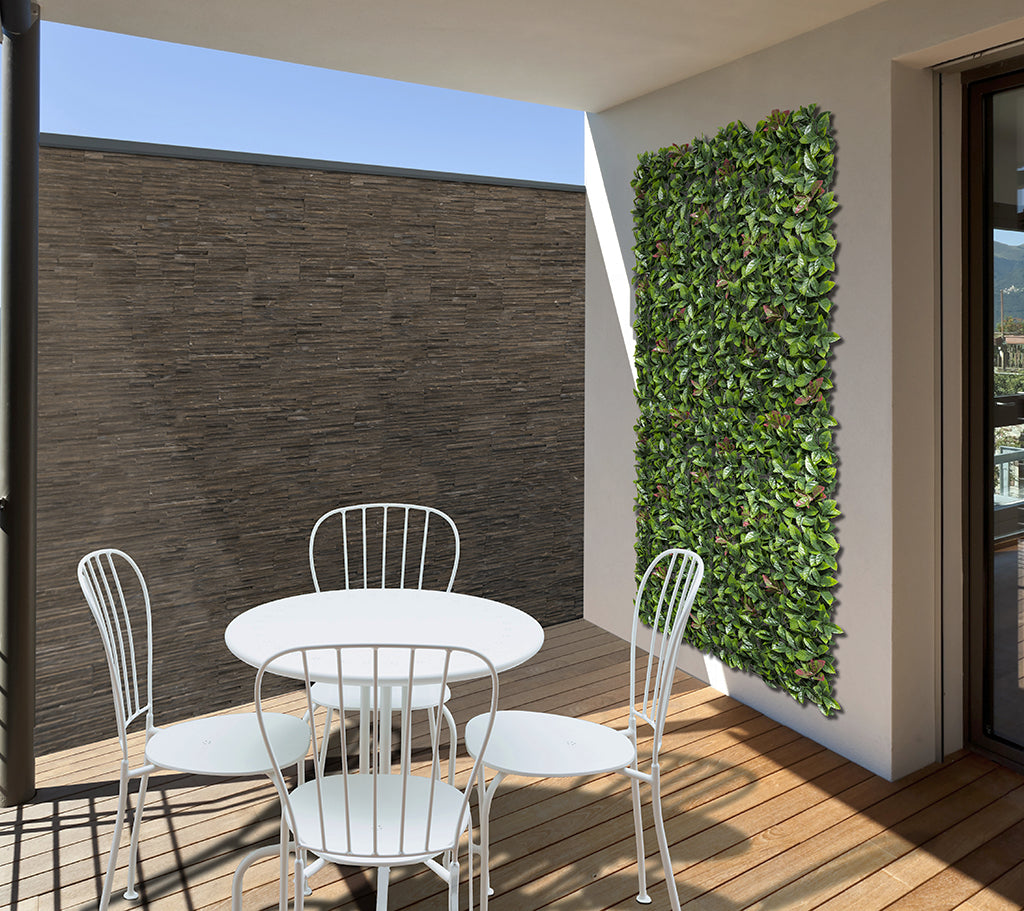 Jardín vertical sintético RED LAURO 1 x 1 m Nortene