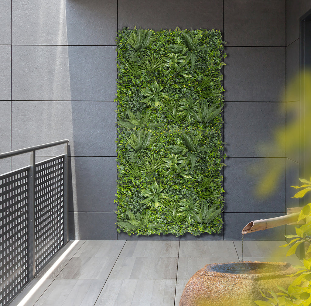 Jardín vertical sintético TROPIC 1 x 1 m Nortene