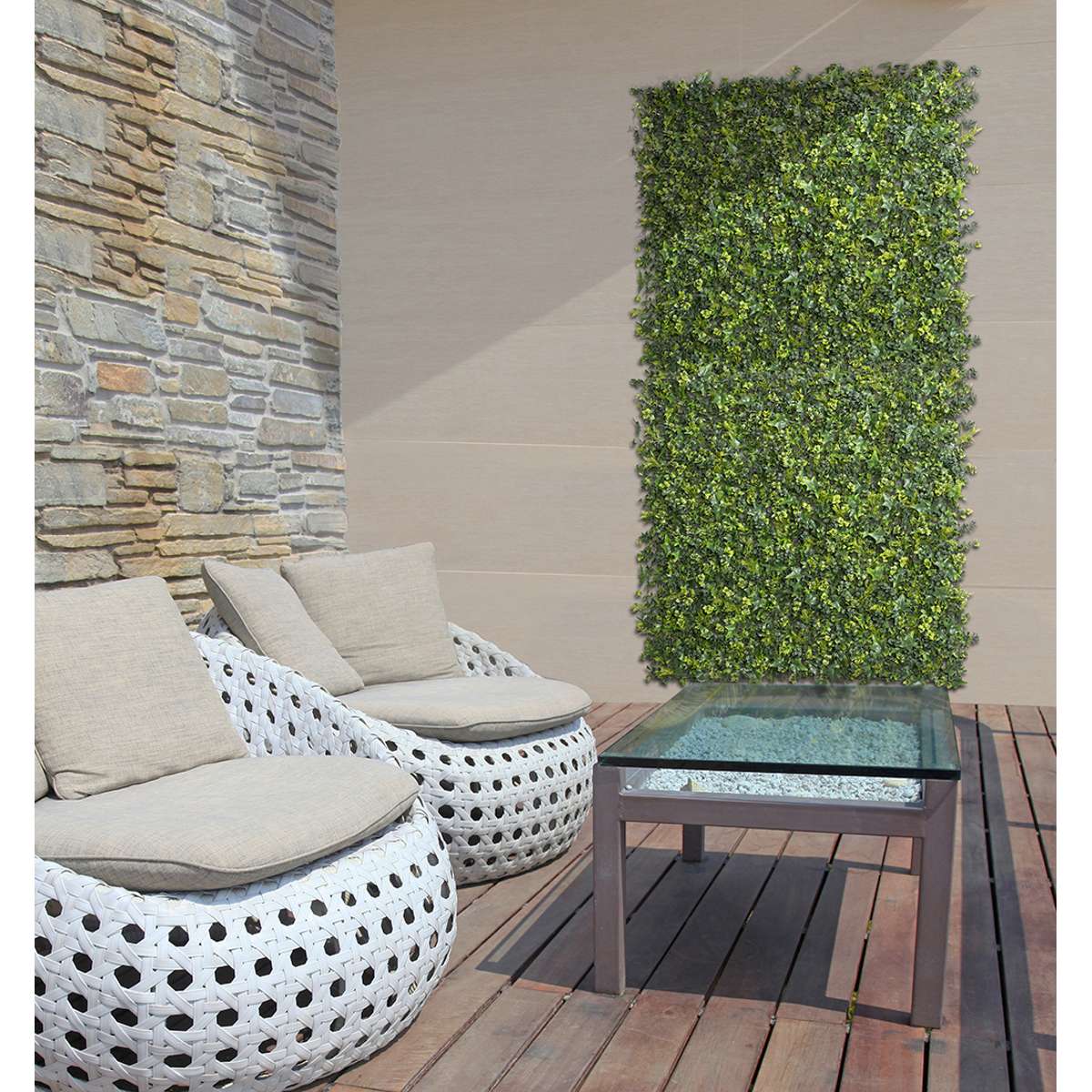Jardín vertical sintético VERTICAL FOREST 1 x 1 m Nortene
