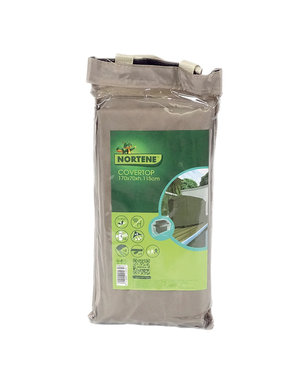 Capa protetora exterior CHURRASQUEIRA GRANDE 70 x 130 x 70 cm Nortene
