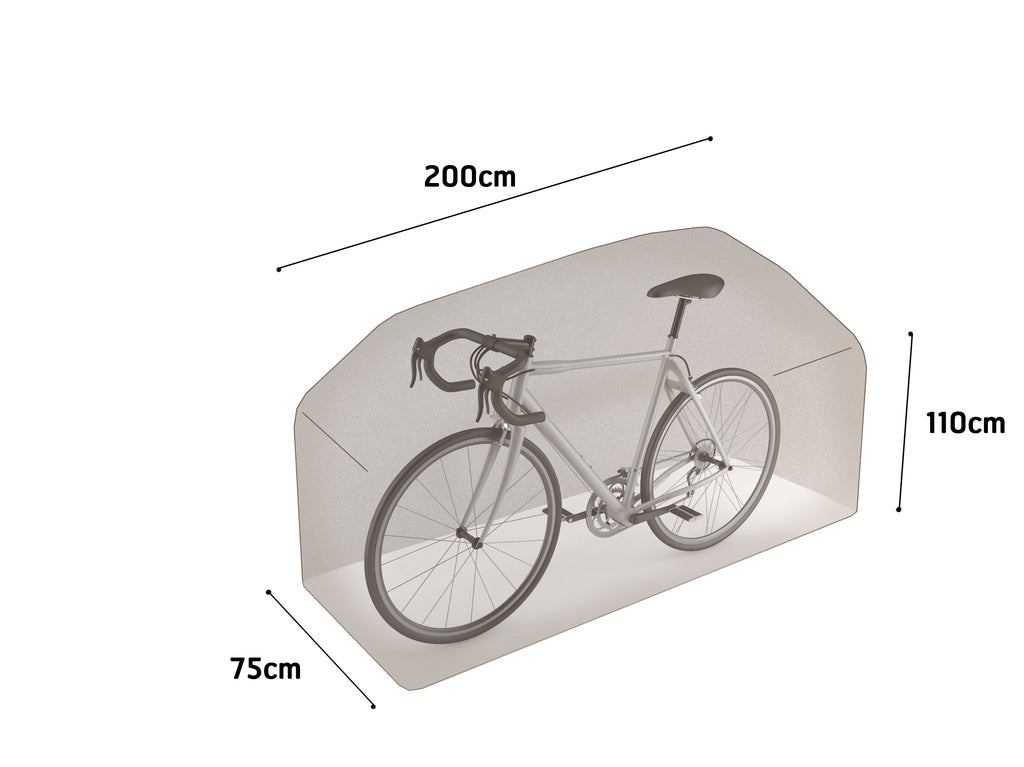 Capa de Proteção Exterior para BICICLETA 110 x 200 x 75 cm Nortene