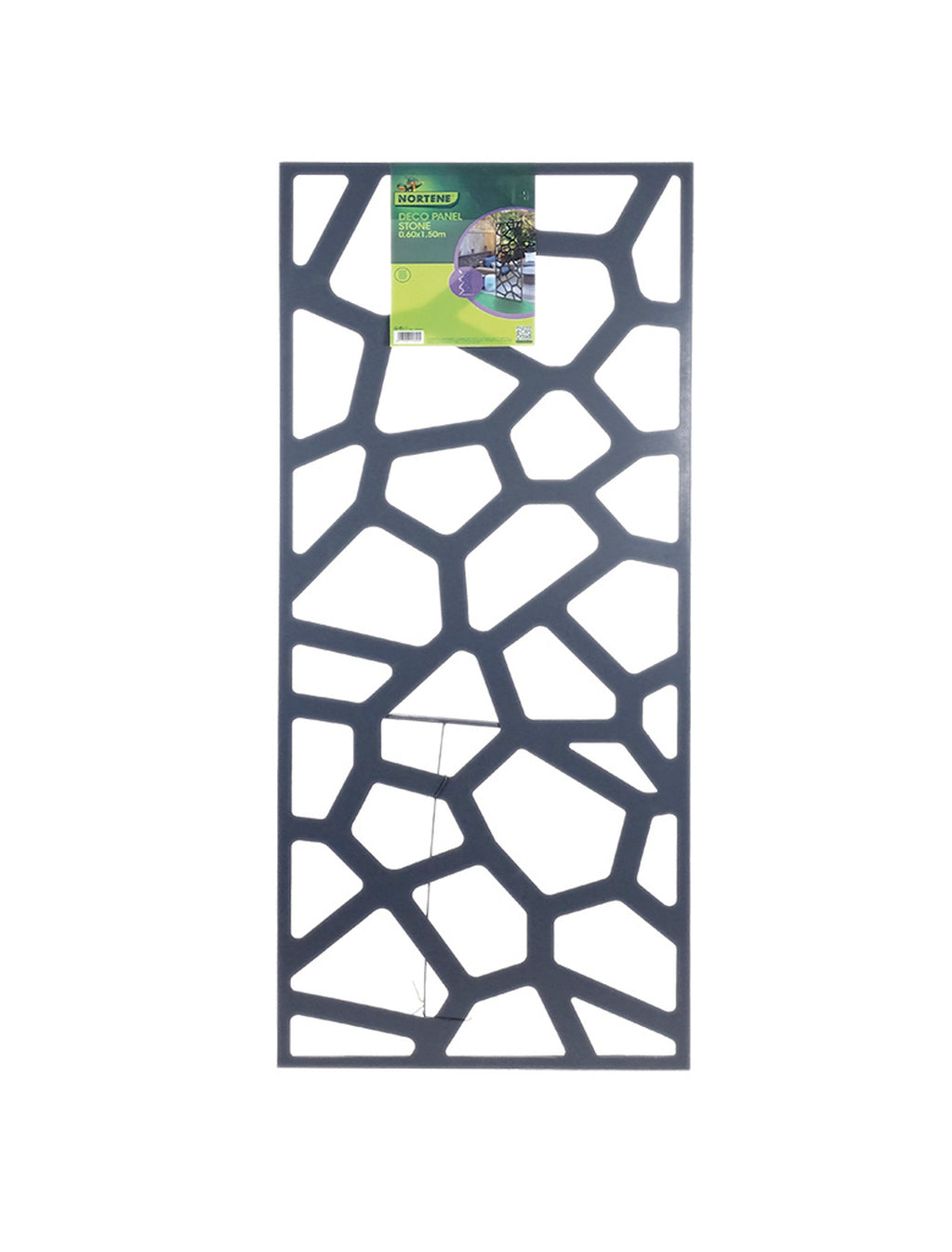 Celosía decorativa metálica DECO PANEL STONE ,6 x 1,5 m Nortene