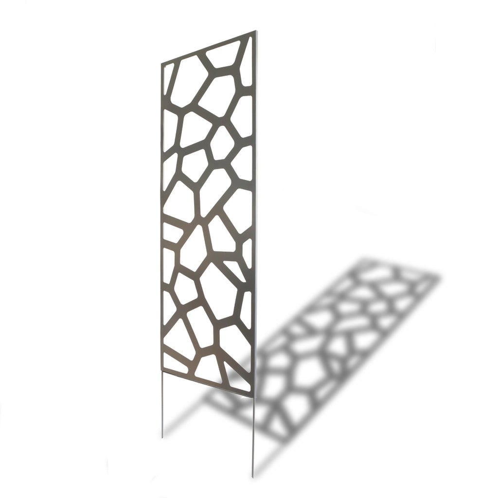 Celosía decorativa metálica DECO PANEL STONE ,6 x 1,5 m Nortene