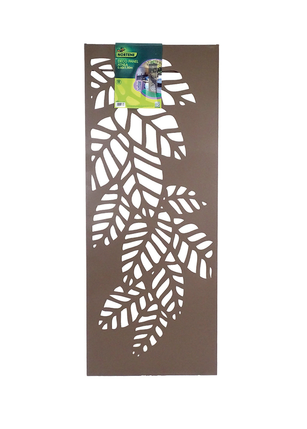 Celosía decorativa  metálica DECO PANEL ATHEA ,6 x 1,5 m Nortene