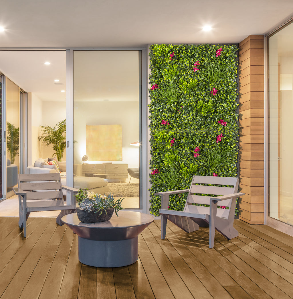 Jardín vertical sintético VERTICAL VILLA 1 x 1 m Nortene