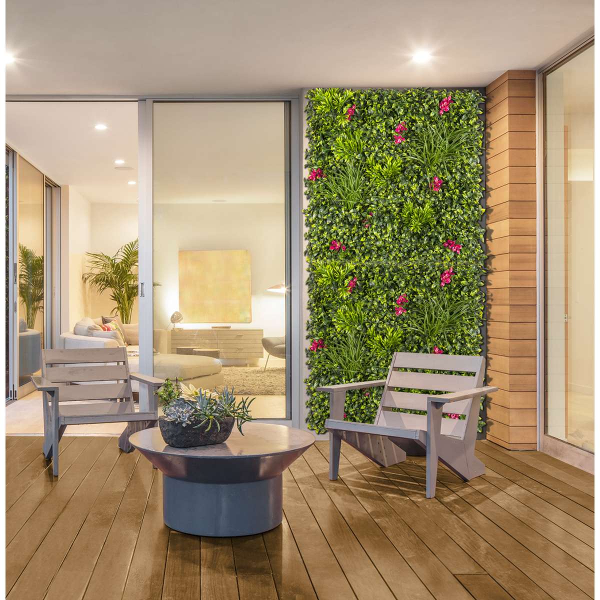 Jardín vertical sintético VERTICAL VILLA 1 x 1 m Nortene
