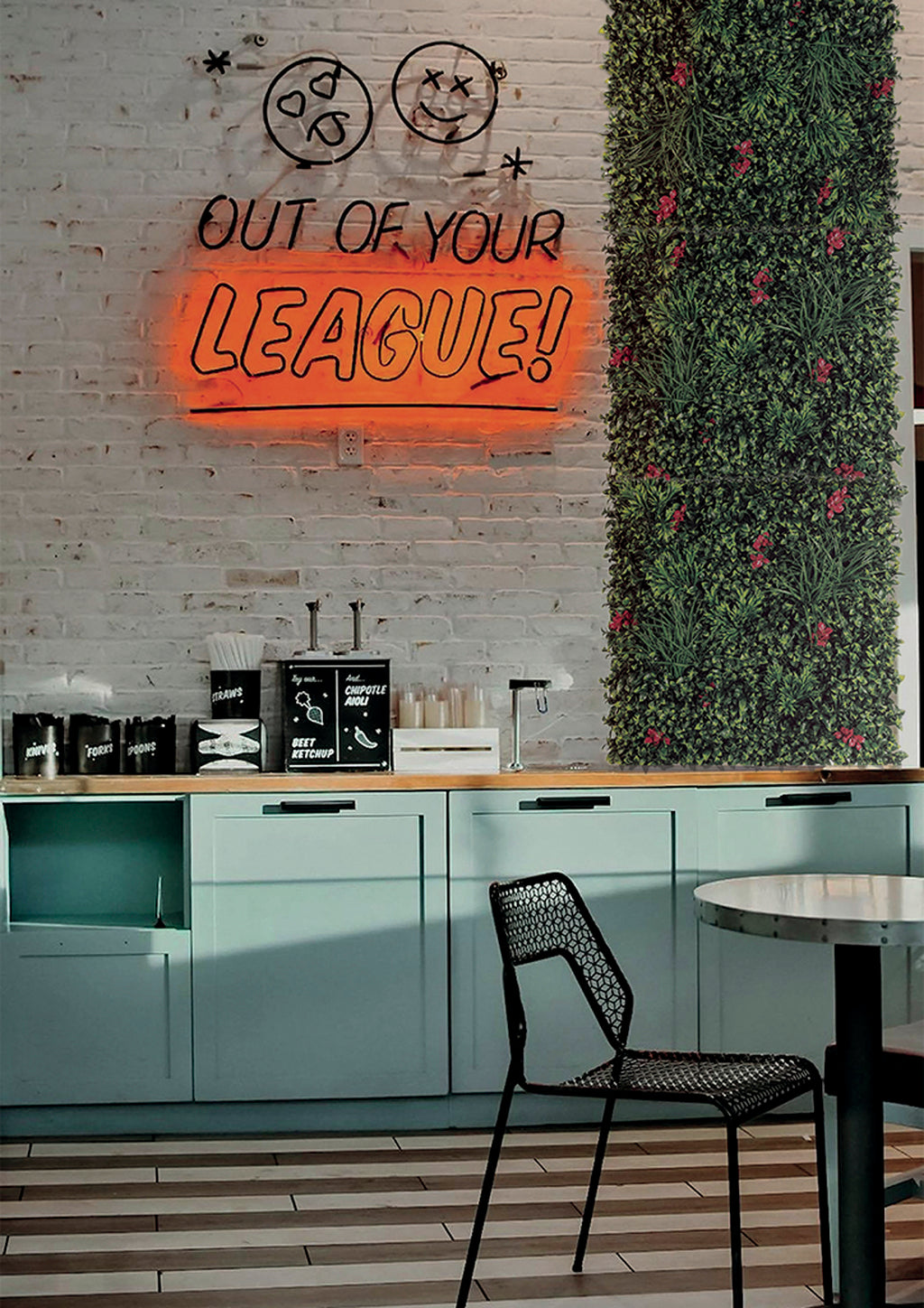 Jardín vertical sintético VERTICAL VILLA 1 x 1 m Nortene