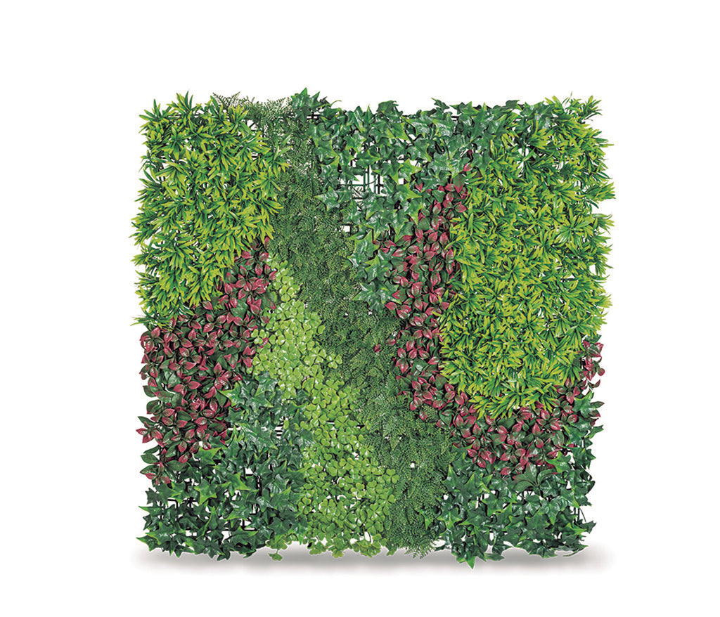 Jardín vertical sintético VERTICAL COSTA 1 x 1 m Nortene