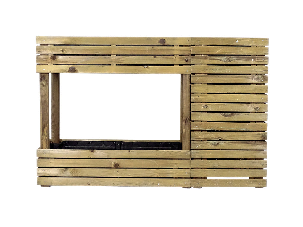 Huerto urbano con compostador EGAN 12 x 38 x 8 cm Nortene