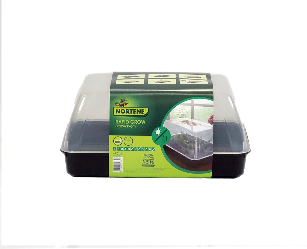 Mini estufa para sementeira RAPID GROW 38 x 24 x 19 cm Nortene